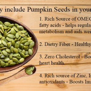 Zeroblend AAA Jumbo Pumpkin Seeds 500g (250g x 2 Pack) | Raw & Natural