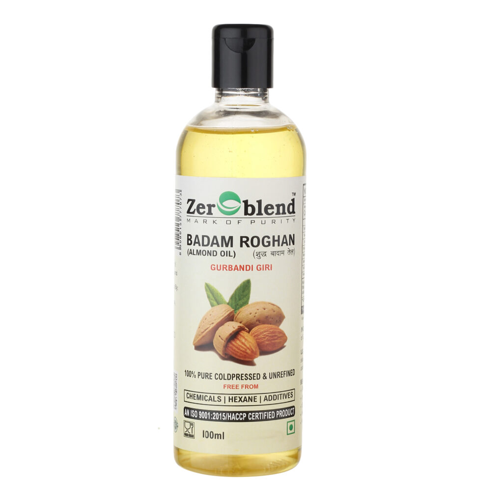 Zeroblend BADAM ROGHAN (UNDILUTED, UNMIXED, UNREFINED & COLD PRESSED ...